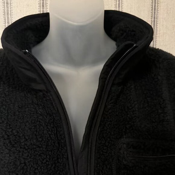 The North Face Women's Plus Extreme Pile Jacket Black 2X - Picture 5 of 11